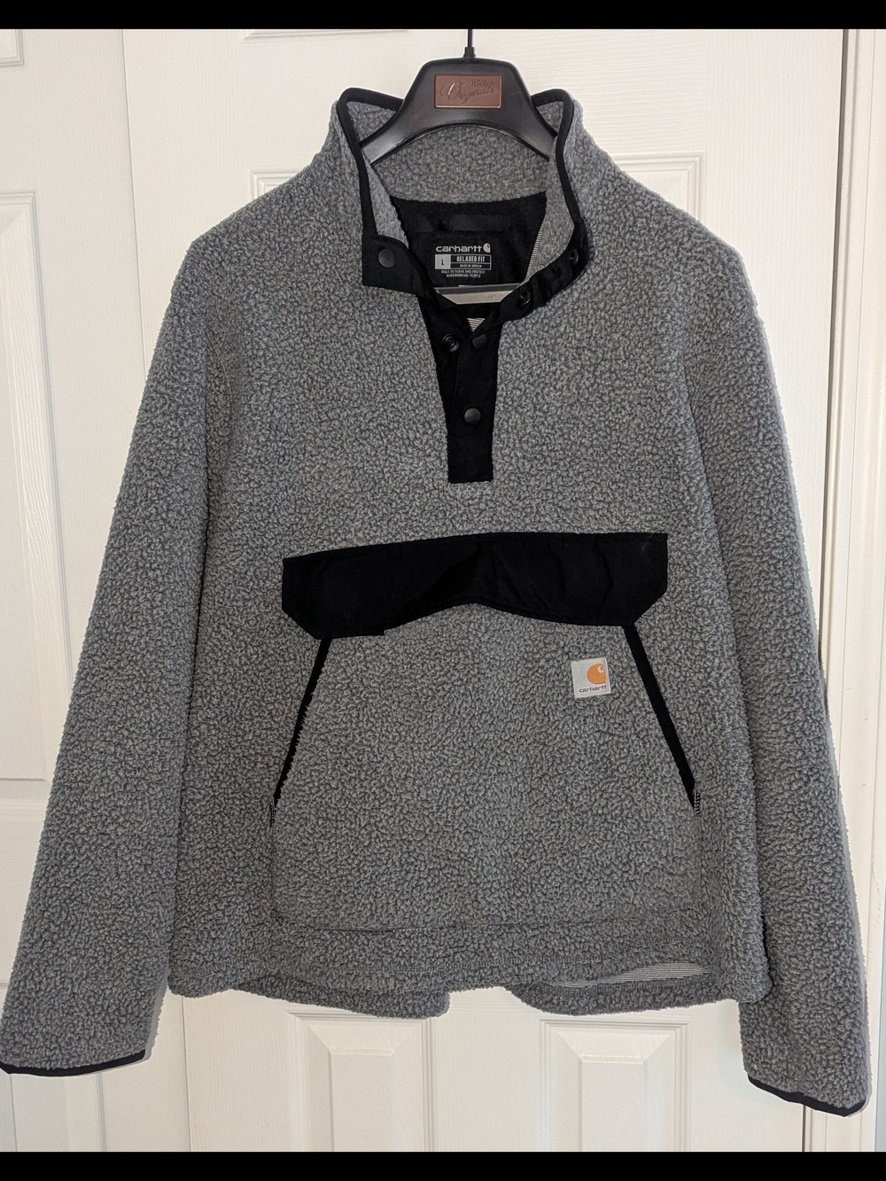 Carhartt Gray Fleece Pullover